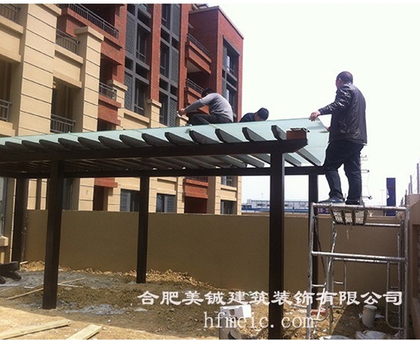 濱湖萬科藍山廊架