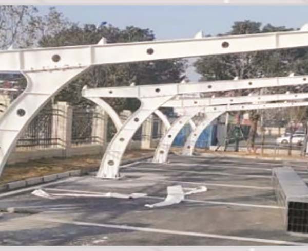 光伏車棚成品展示